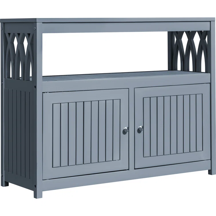 Solid Wood Cabinet Deck Box
