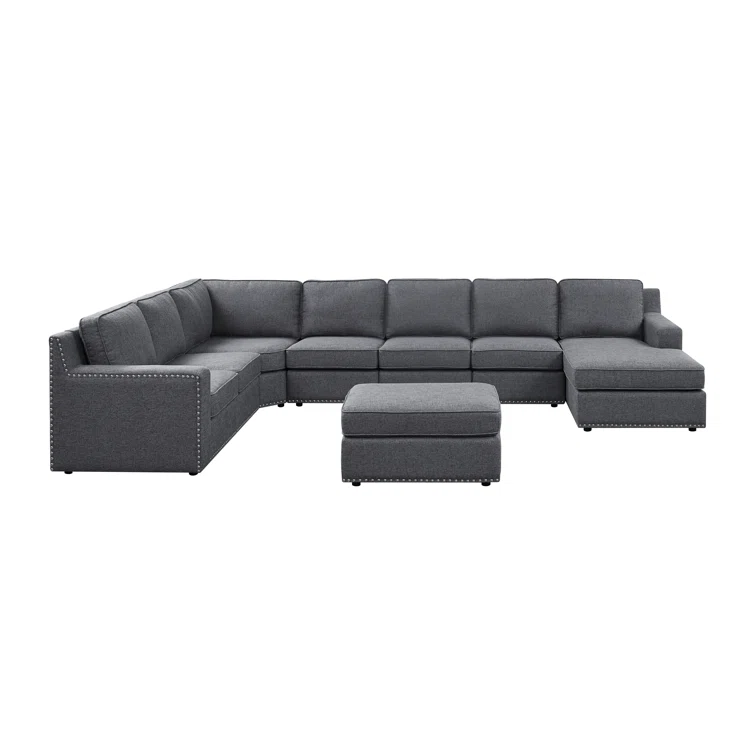 Aindriu 8 - Piece Upholstered Sectional