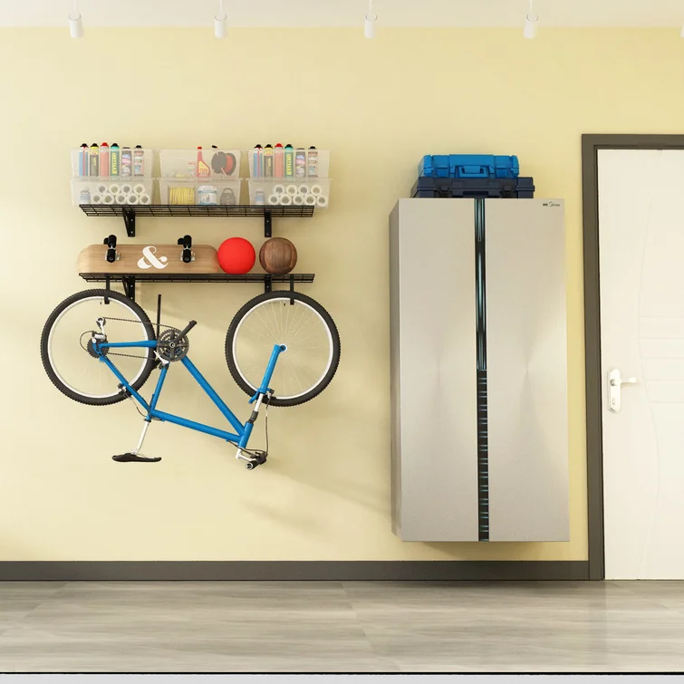 Wall Mounted Garage Storage Shelves<!-- --> <!-- -->(Set of 2)