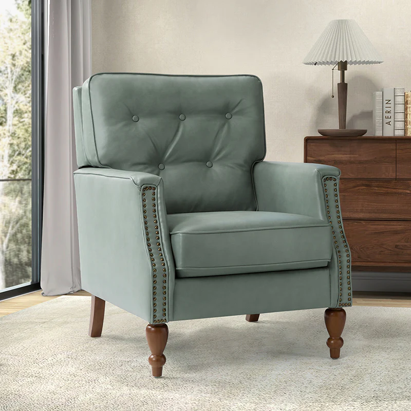 Francesco Vegan Leather Armchair