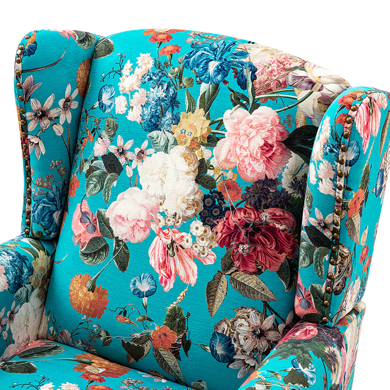 Felix Armchair with Spindle Legs