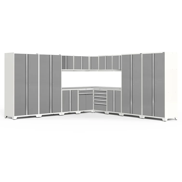 Pro Series Garage 16 Piece Storage Cabinet Set