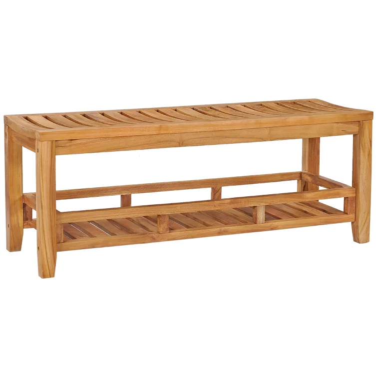 Boutwell Teak Outdoor Bench
