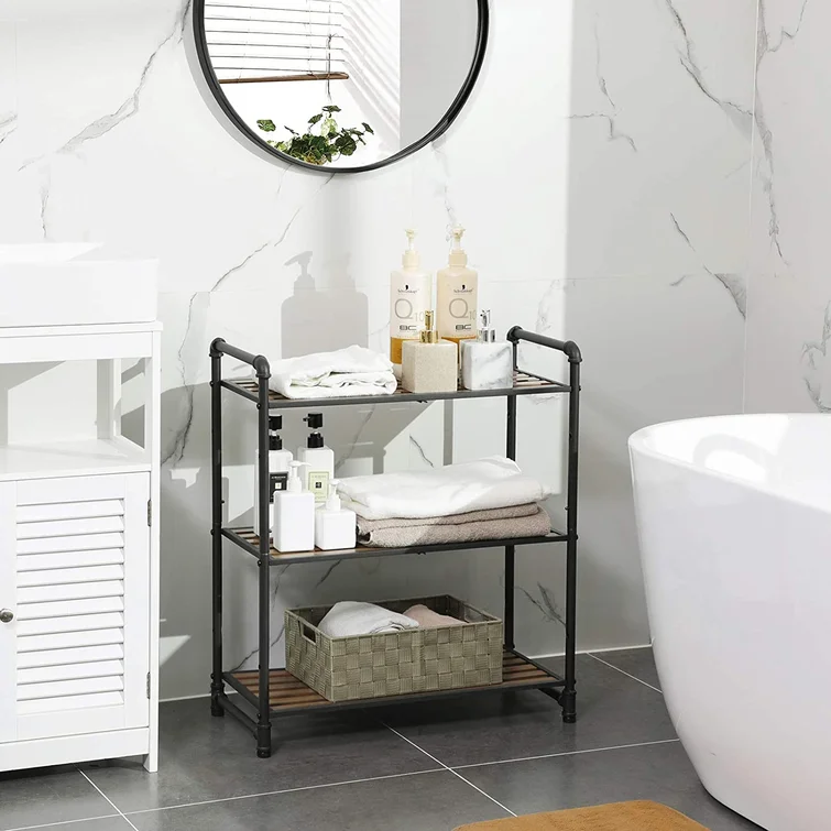 Rosamond Metal Shelving Unit