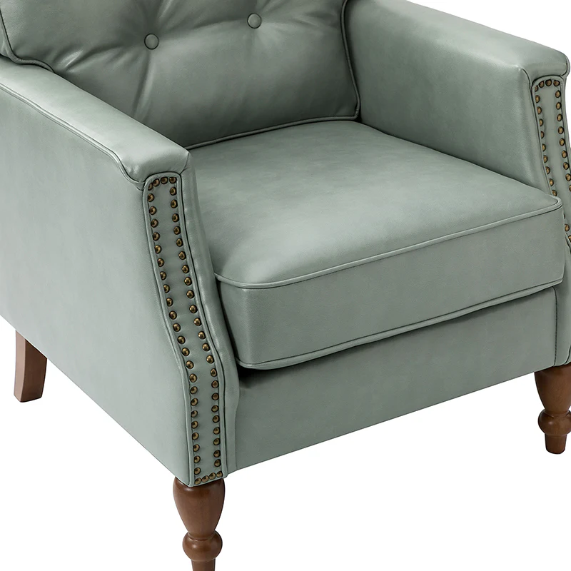 Francesco Vegan Leather Armchair