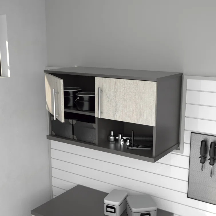 Jezelle Single Storage Cabinet ( 18.11'' H x 31.5'' W x 13.78'' D)