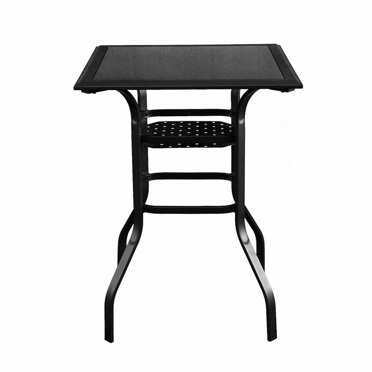 Mbagaya Square 6-Person High-Seating Bistro Set with Cushions