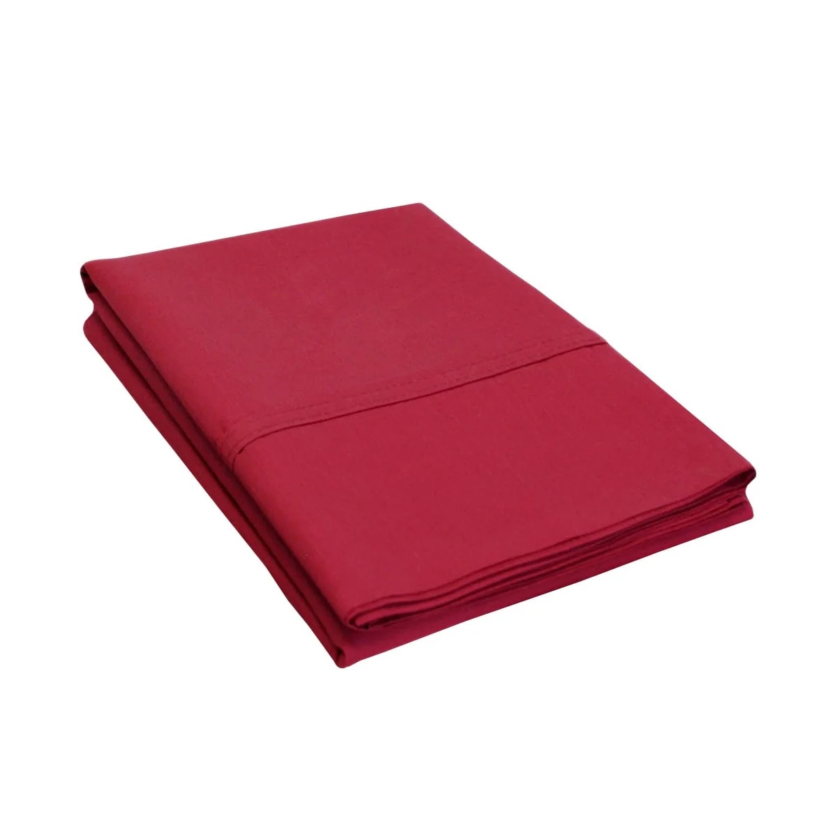 Superior Cotton Percale 300 Thread Count Solid Pillowcases, Set of 2