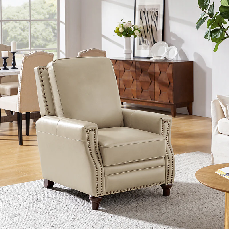 Annabelle Genuine Leather Recliner Chair