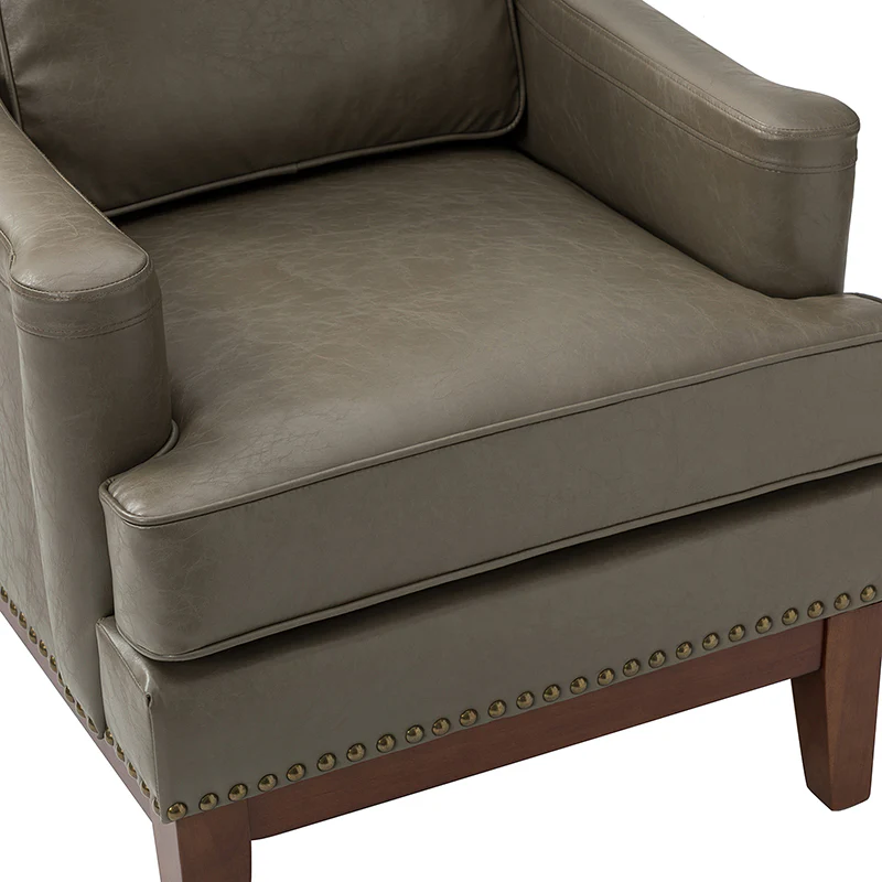 Christoph Vegan Leather Armchair