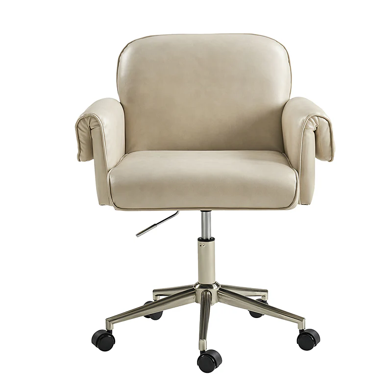 Ernst Modern Fabric Leather Swivel Task Chair