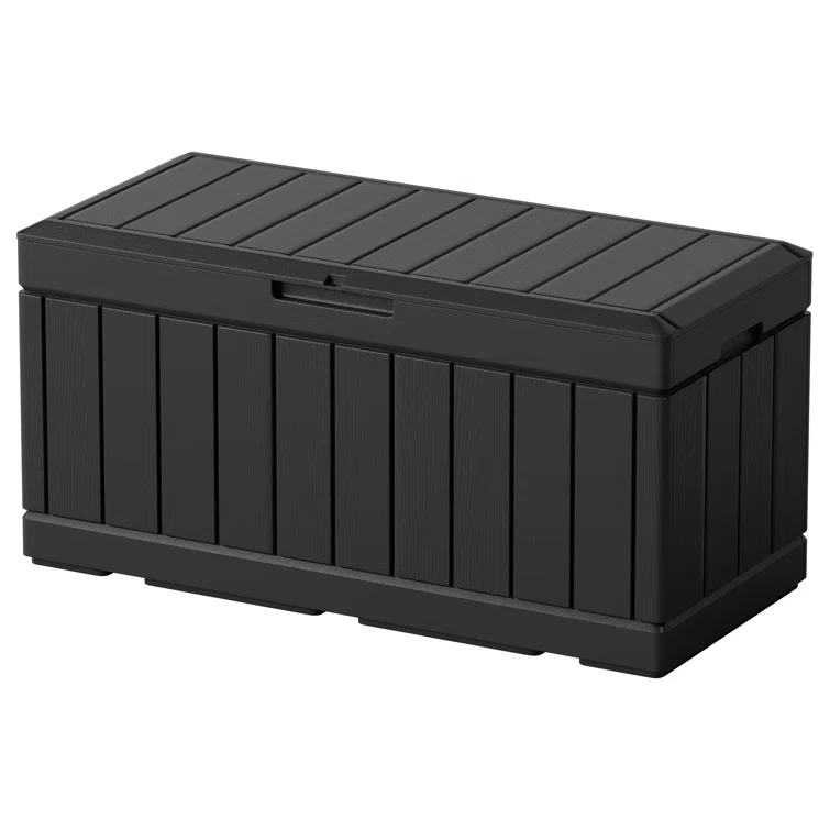 Furmax 45.66'' W 90 Gallons Water Resistant Lockable Deck Box