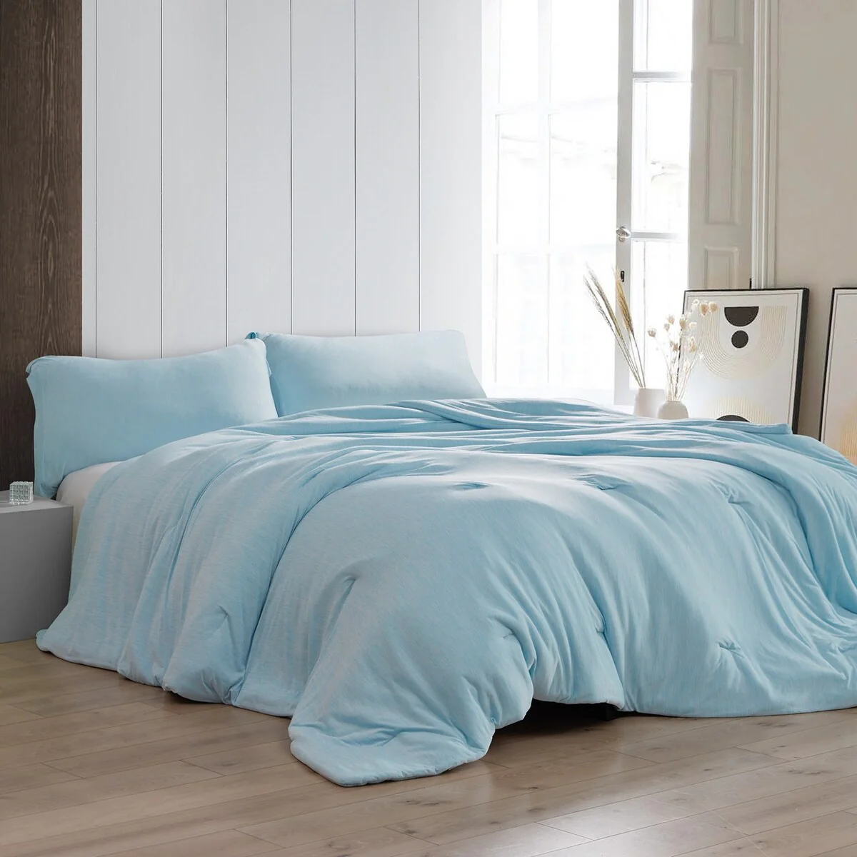 Cooler Than Cool - Coma Inducer? Oversized Comforter Set - Summer Sky Blue