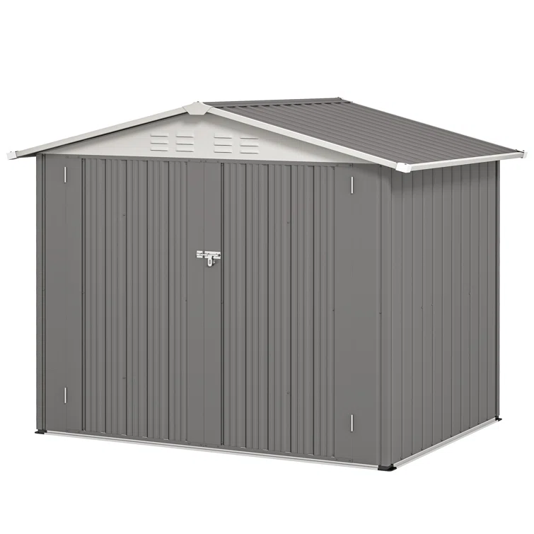 6 Ft. W X 4 Ft. D Metal Storage Shed