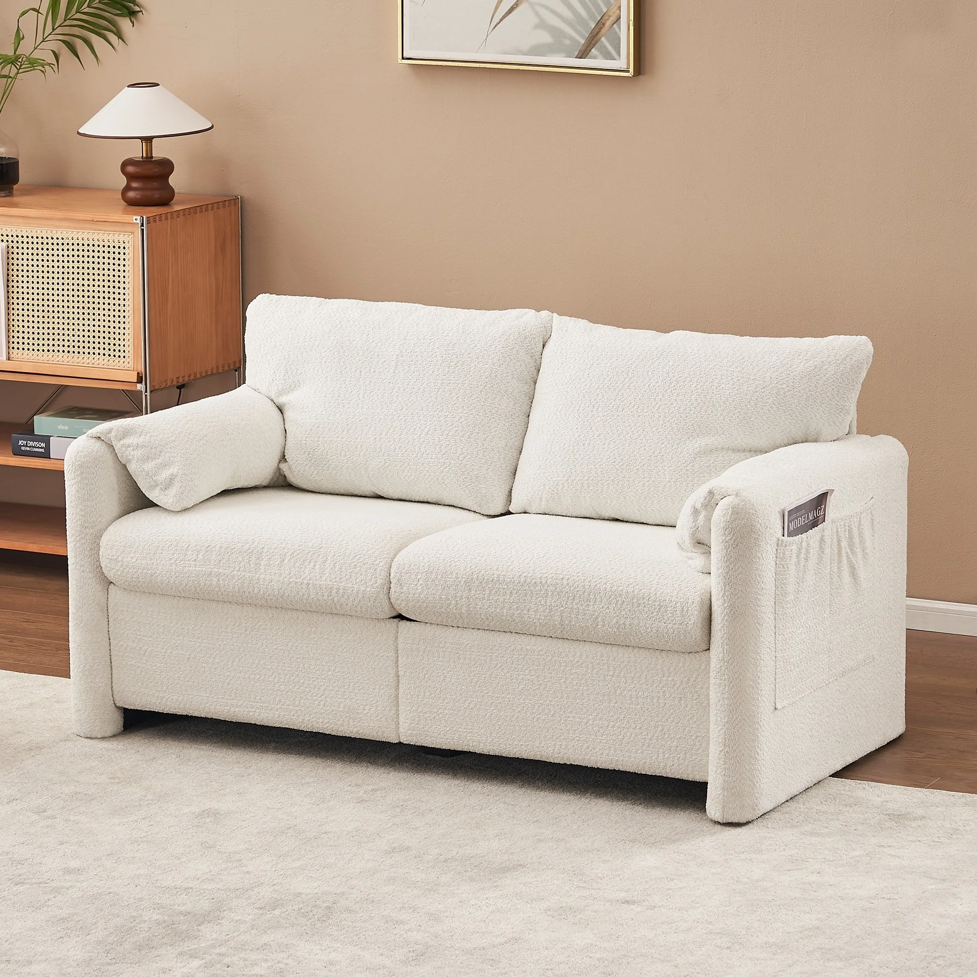 GDFStudio - Chloe Comfy Chenille Sofa Couch - Modern Upholstered Sofa Set