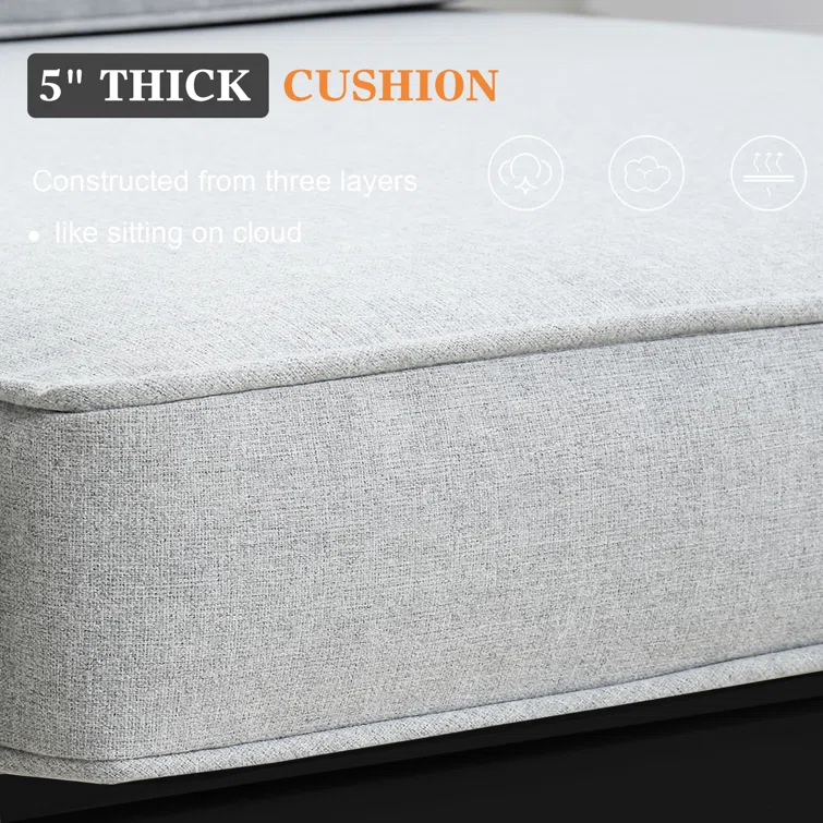 Bivon 7 - Person Outdoor Seating Group with Cushions