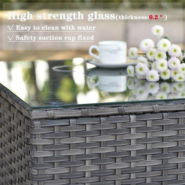 Aliva 6 - Person Outdoor Seating Group with Cushions