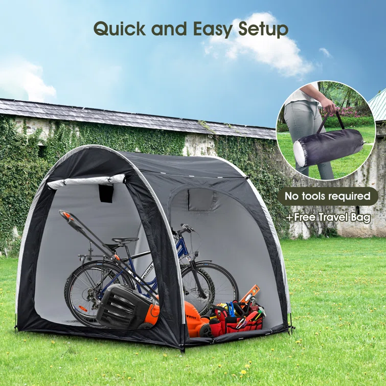 Nylon Portable Bike Shed