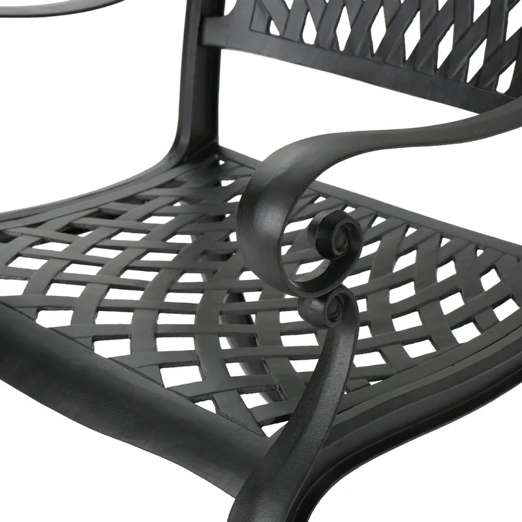 Calisa 6 - Person Rectangular Outdoor Dining Set