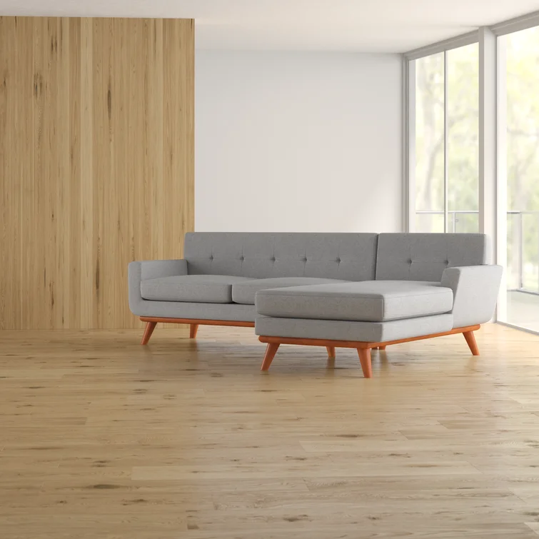 Engage Mid Century Modern Tufted Sectional