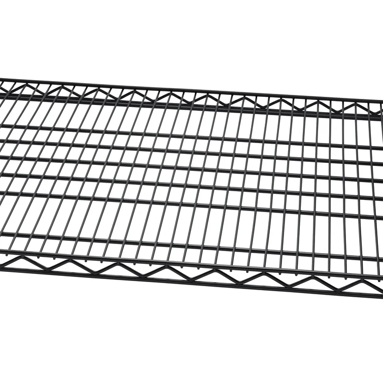 48" W x 24" D x 72" H 5 Tier Wire Shelving with Wheels