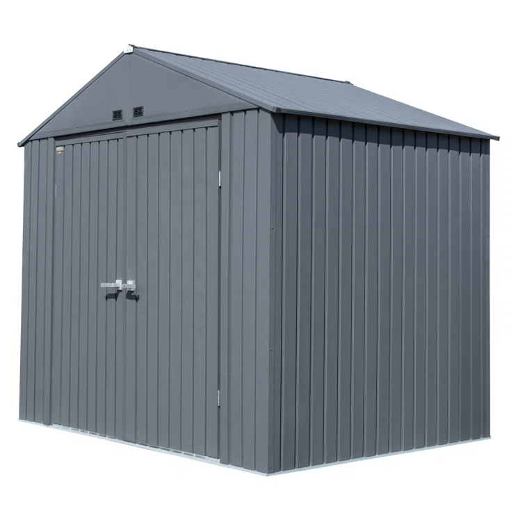 Elite 8.5 ft W x 6 ft D Metal Storage Shed