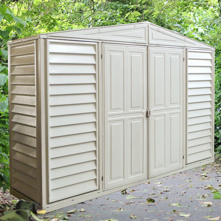 WoodBridge 10.5 ft. W x 2.8 ft. D Plastic