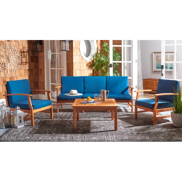 Lauver 5 - Person Outdoor Seating Group with Cushions