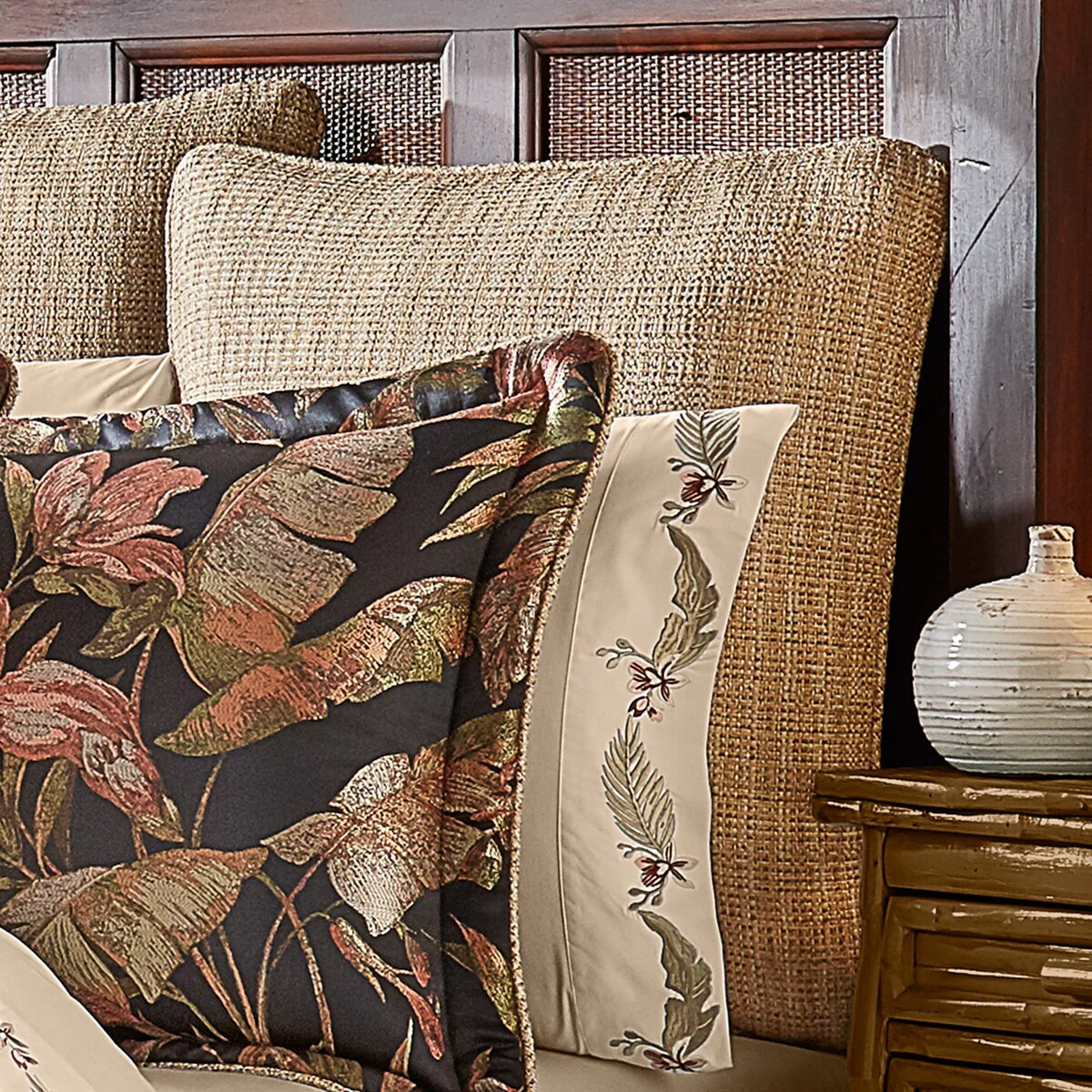 J. Queen New York Martinique Tropical Euro Sham