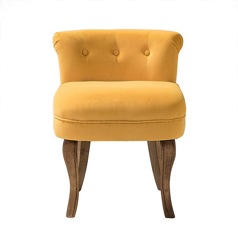 Moises Velvet Vanity Stool