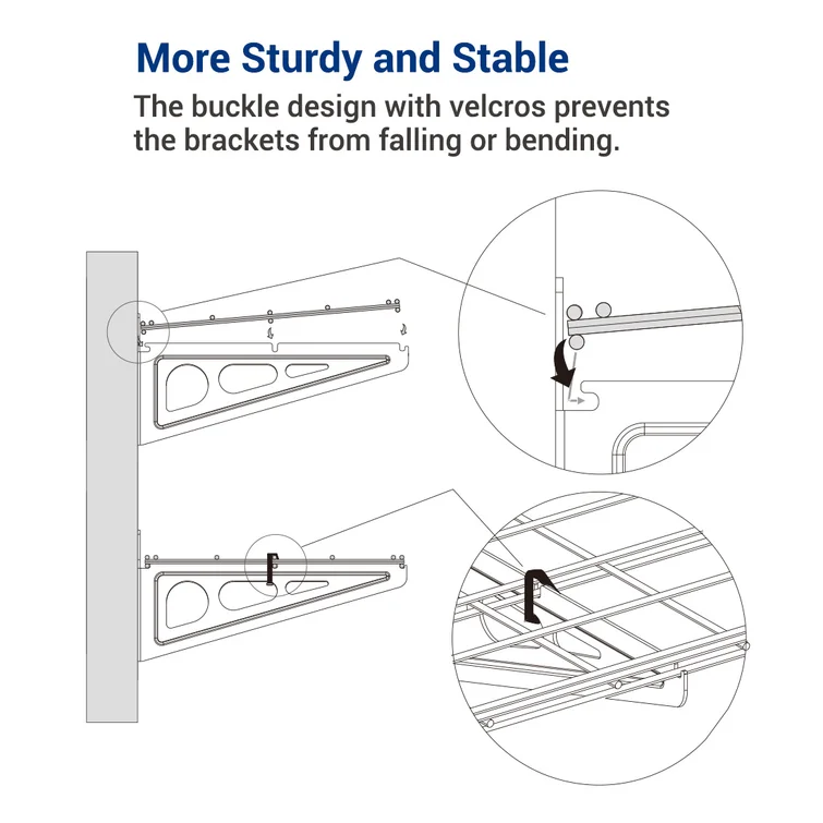 72'' W Metal Storage Rack<!-- --> <!-- -->(Set of 2)