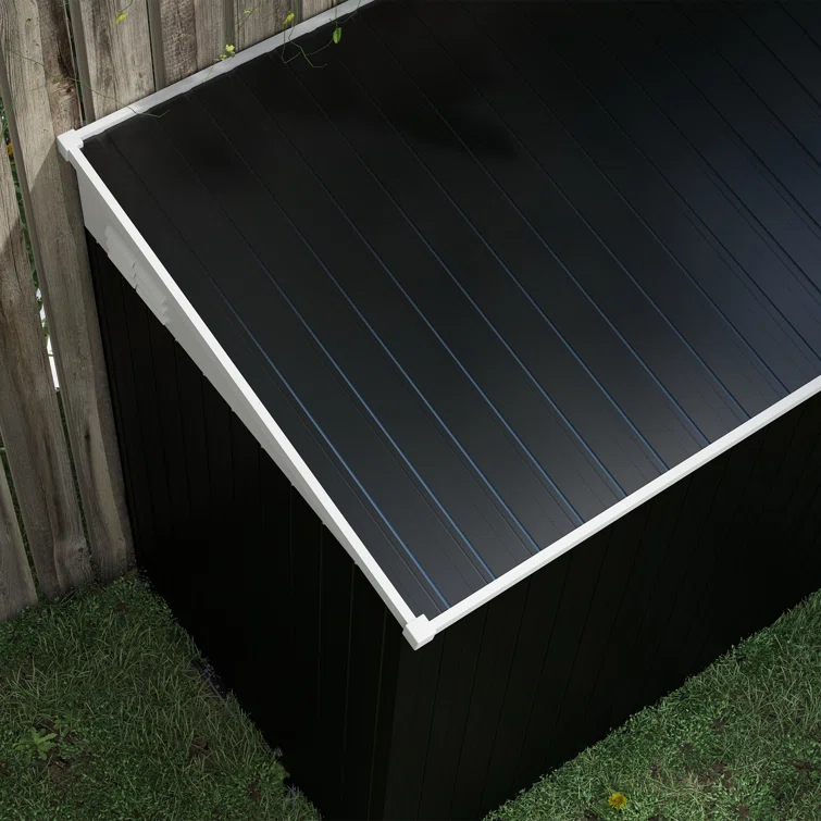 Metal Lean-to Storage Shed
