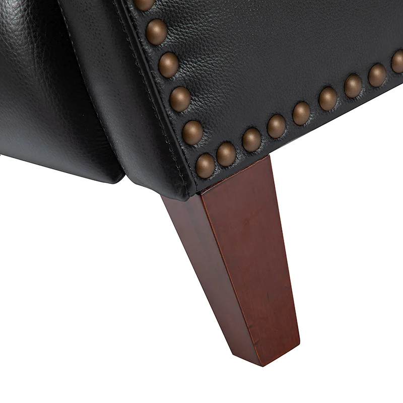 Deliat Genuine Leather Rocker Recliner