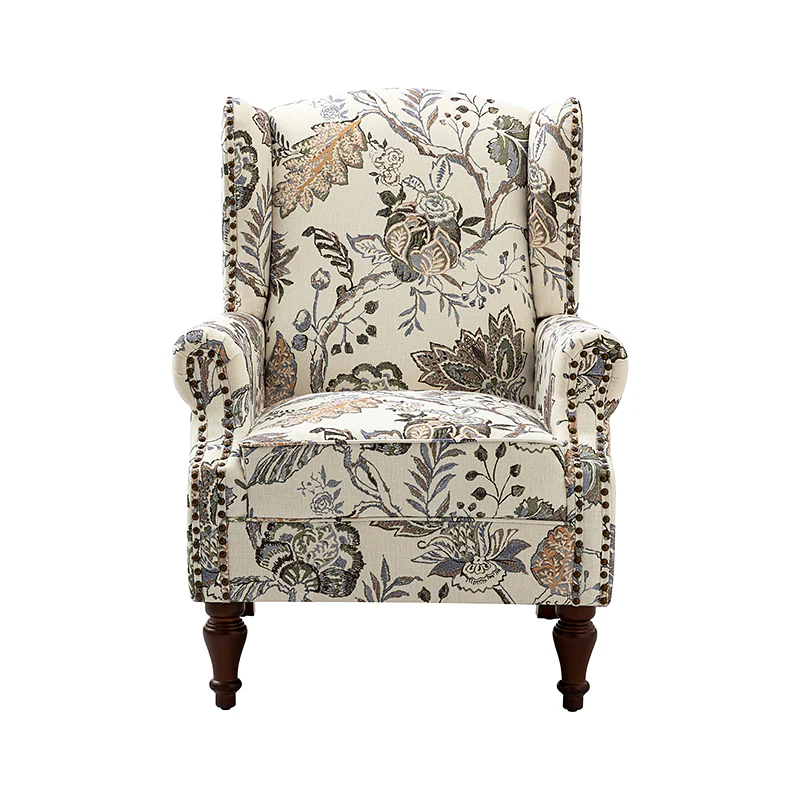 Felix Armchair with Spindle Legs