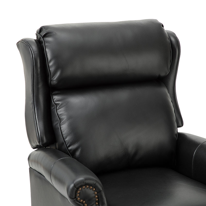 Lucina Genuine Leather Manual Recliner