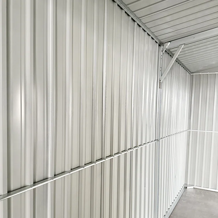 Lachezara 10 ft. W X 20 ft. D Metal Storage Shed