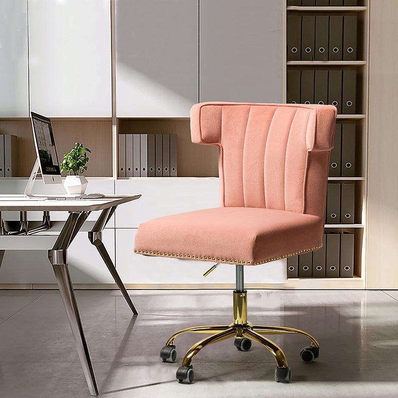 Nadine Velvet Office Chair