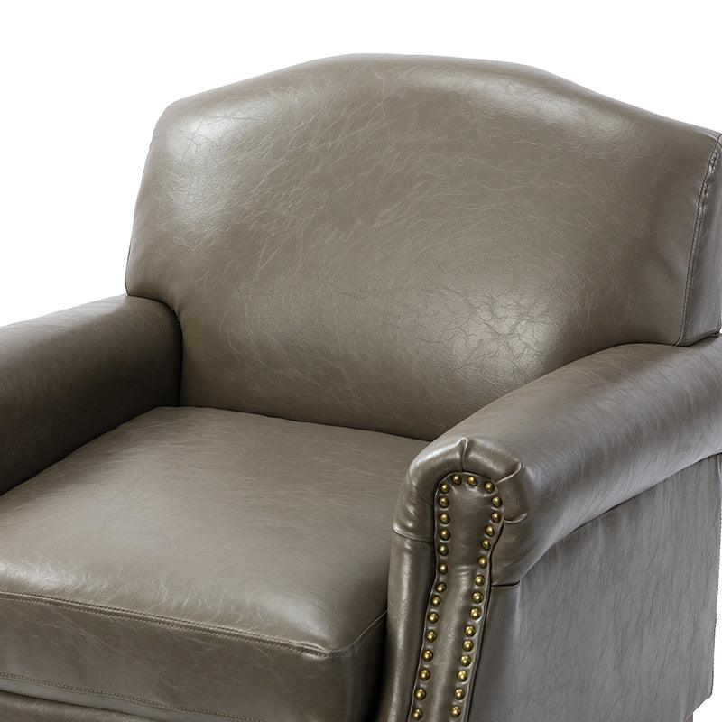 Gianfranco Vegan Leather Armchair