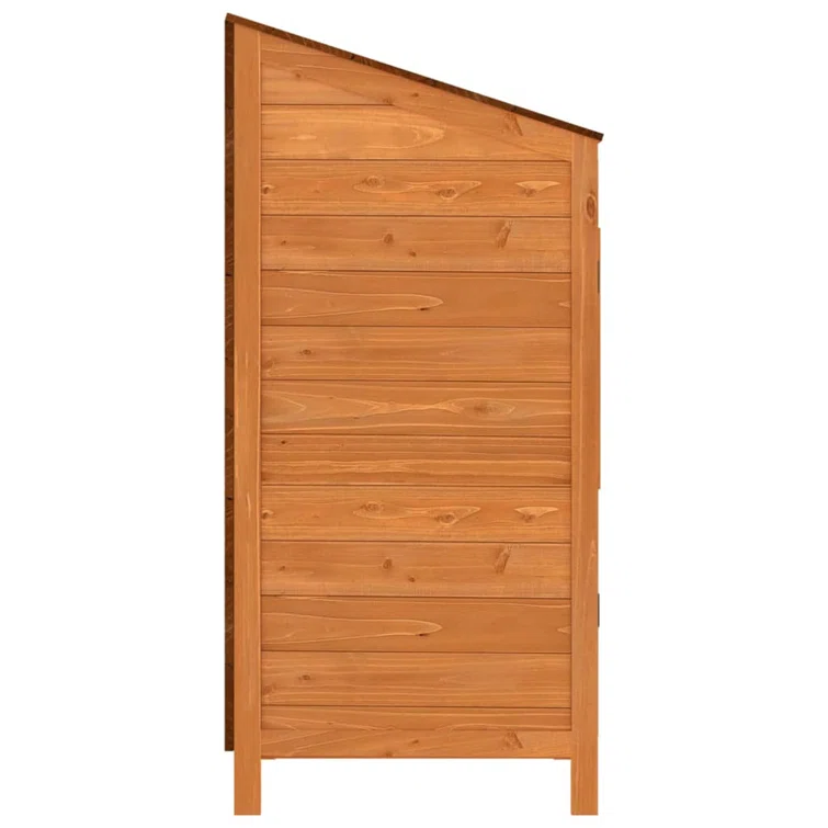VidaXL Outdoor Storage Shed Garden Shed Wooden Storage Shed Solid Fir Wood