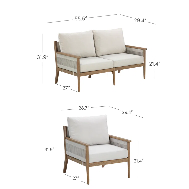 Rydell 6 - Person Outdoor Seating Group