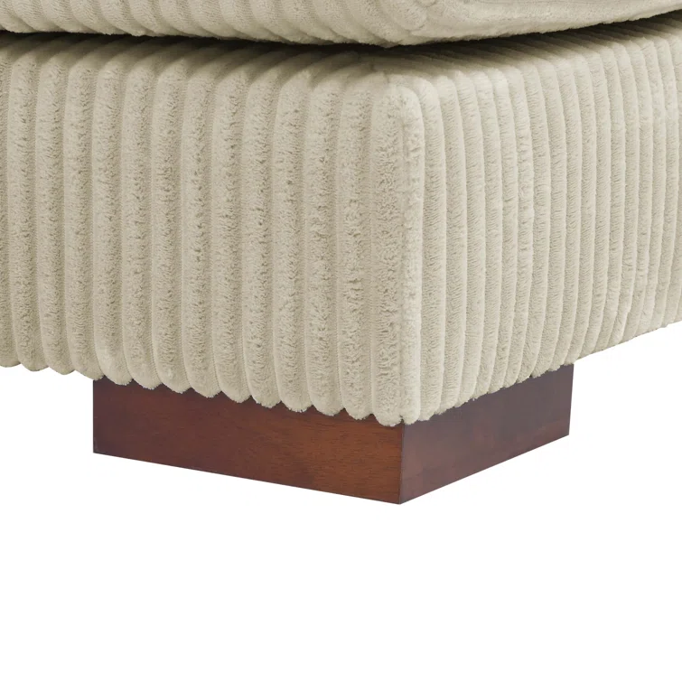 Cabbar 3 - Piece Corduroy Sectional