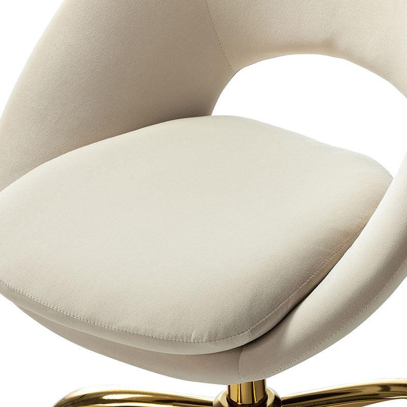 Ramona Velvet Upholstered Office Chair