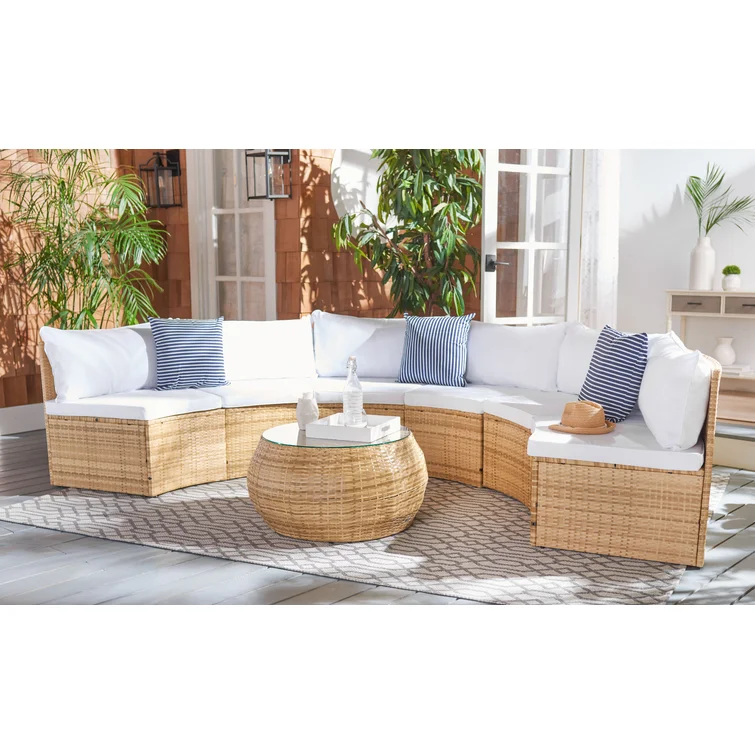 Cabble 6 - Person Outdoor Seating Group with Cushions