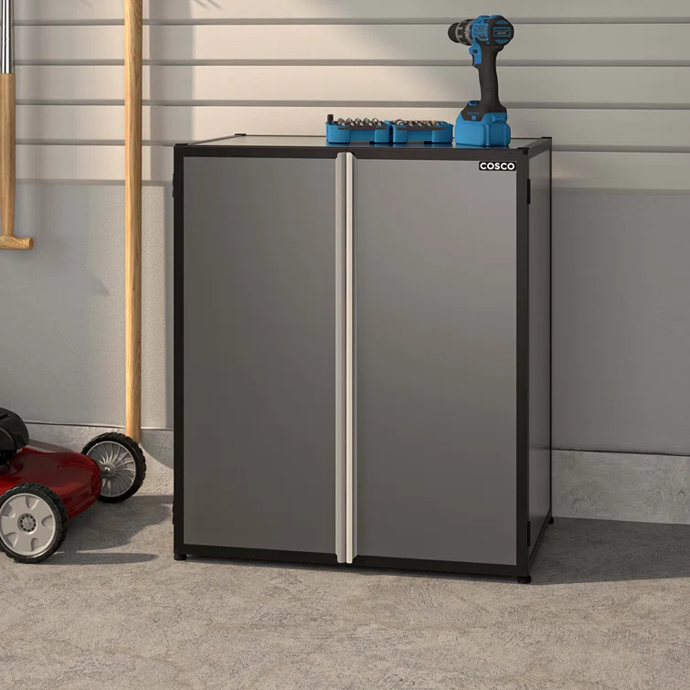 Aluminum Single Storage Cabinet ( 35" H x 29.76" W x 18.7" D)