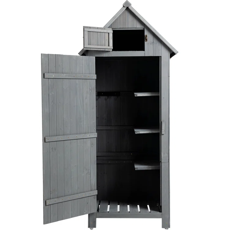3 ft. W x 2 ft. D Tool Shed