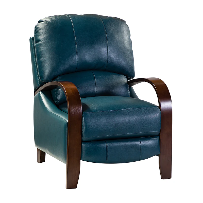 Melisa Genuine Leather Manual Recliner