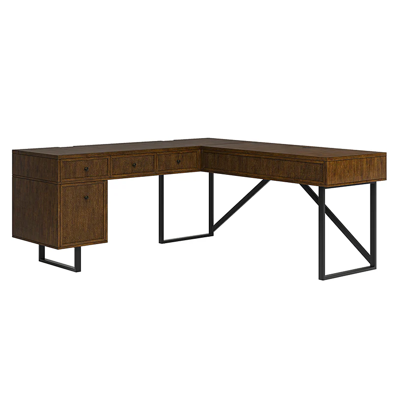 Bertrame L Shape Lift Top Office Desk