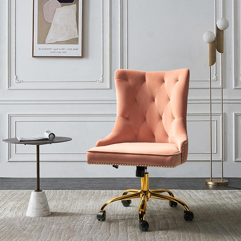 Adega Velvet Adjustable Office Chair