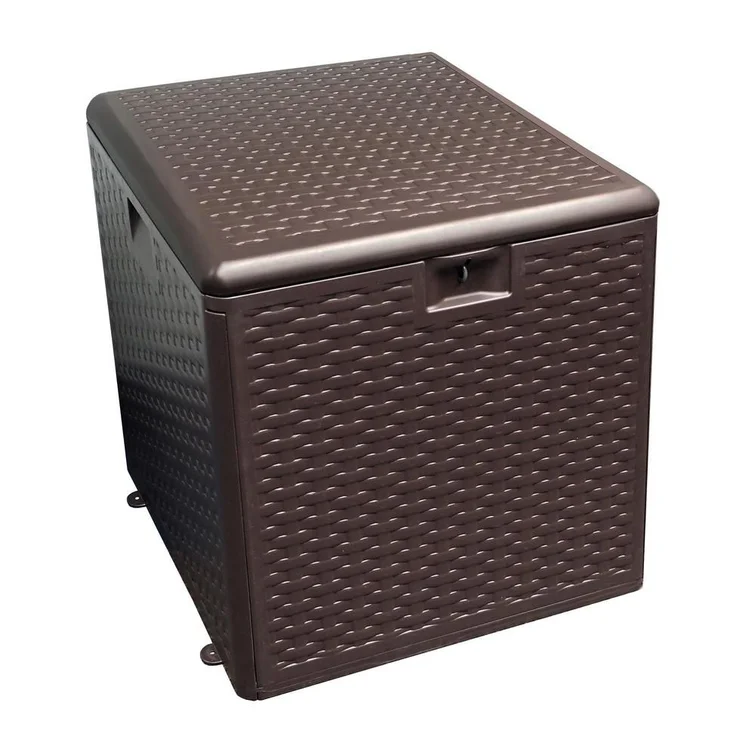 Plastic Development Group 19.5'' W 28 Gallons Water Resistant Resin Deck Box in Brown