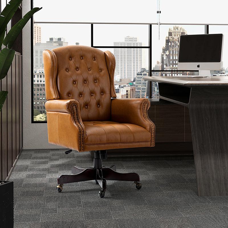 Esteban Vegan Leather Executive Office Chair